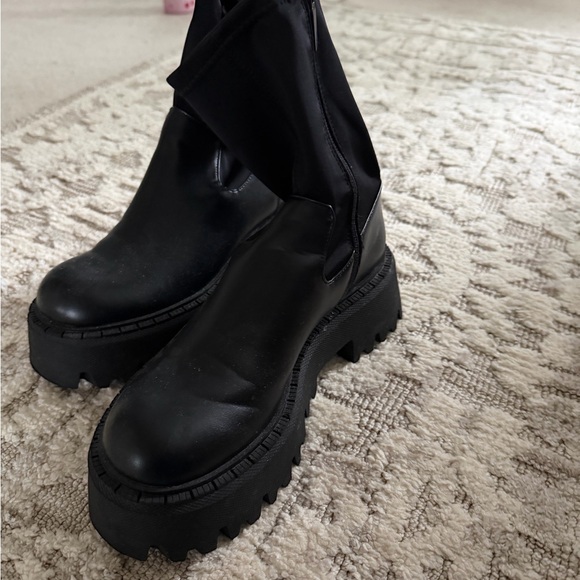 Zara sock style ankle boots - Picture 3 of 3